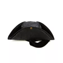 Adult Black Pirate Hat at Spencer's