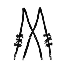 School Nerd Bow Suspenders at Spencer's