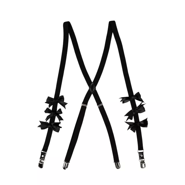 School Nerd Bow Suspenders at Spencer's