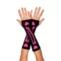 Pink Skeleton Armwarmers at Spirit Halloween