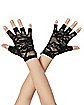 Kids Black Lace Glove