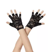 Black Lace Girls Glove at Spirit Halloween