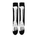 Girls Black Skeleton Knee High Socks at Spirit Halloween