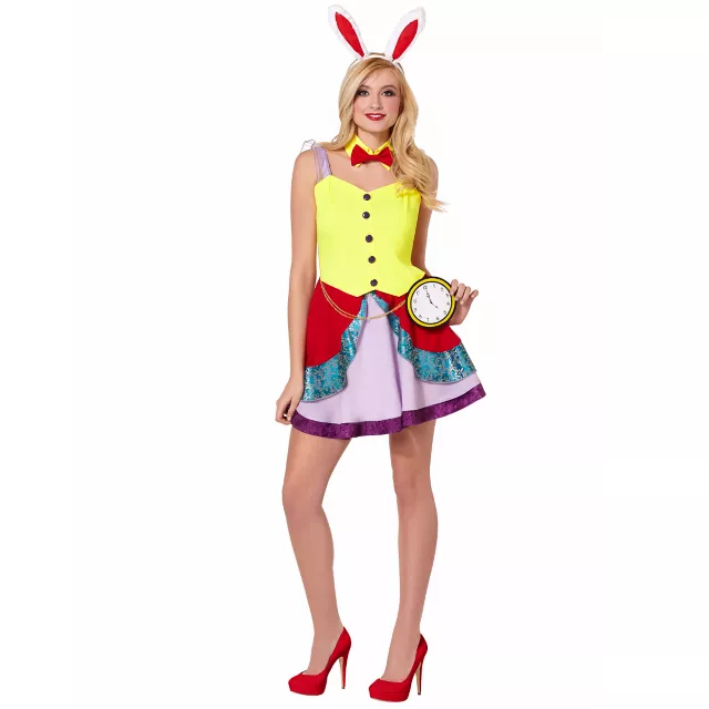 Wondrous White Bunny Adult Womens Costume at Spirit Halloween