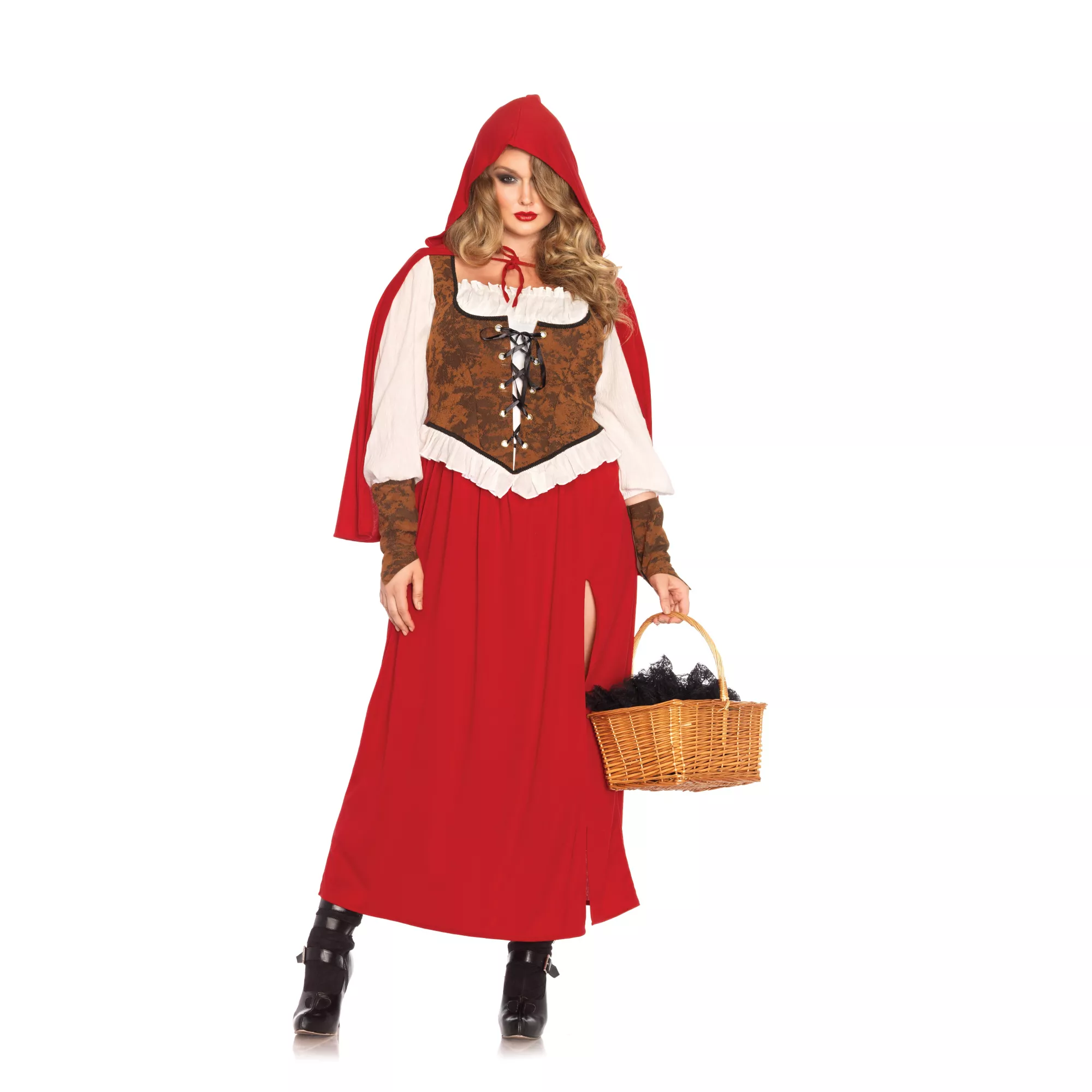 Woodland Red Riding Hood Plus Size Costume at Spirit Halloween