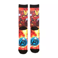 Avengers Iron Man Crew Socks - Marvel Comics at Spencer's