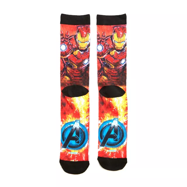 Avengers Iron Man Crew Socks - Marvel Comics at Spencer's