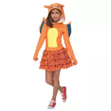 Kids Hooded Charizard Dress Costume - Pokémon at Spirit Halloween