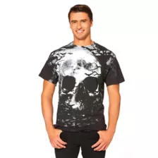 Adult Bat Skull T Shirt at Spirit Halloween