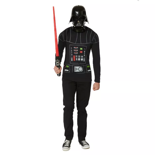 Darth Vader Star Wars Long Sleeve T shirt at Spencer's