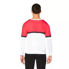 Adult Long Sleeve Pokeball  T Shirt at Spirit Halloween