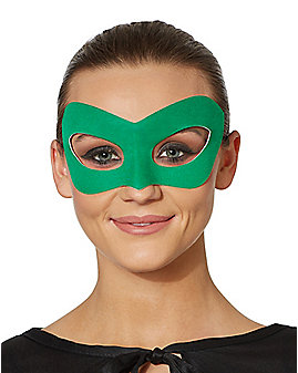 Green Eye Half Mask