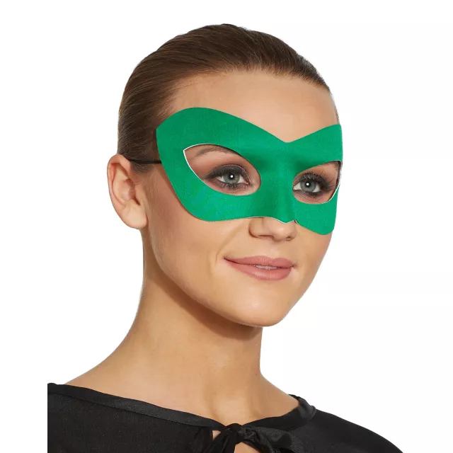 Green Eye Half Mask at Spencer's