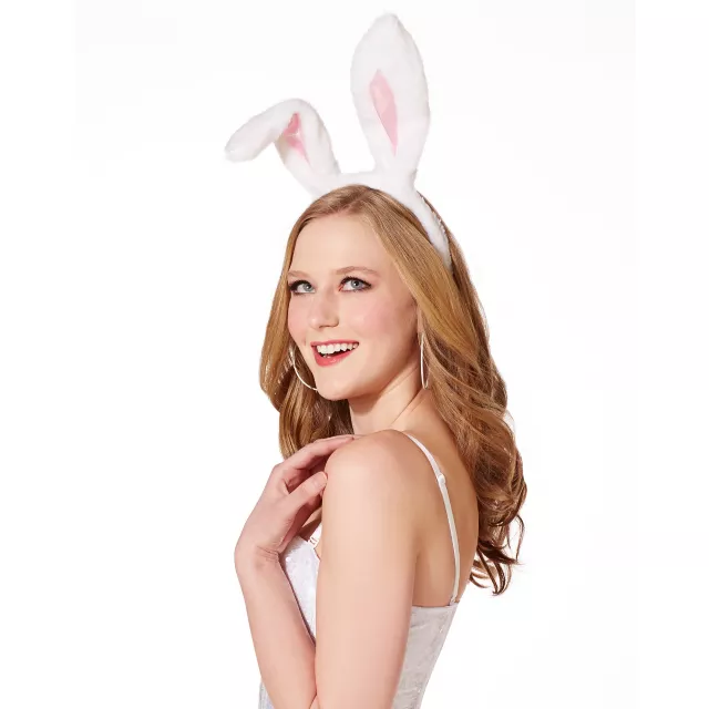 White Bunny Ears at Spirit Halloween