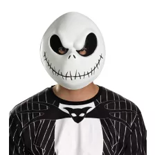 Jack Skellington Half Mask - The Nightmare Before Christmas at Spencer's