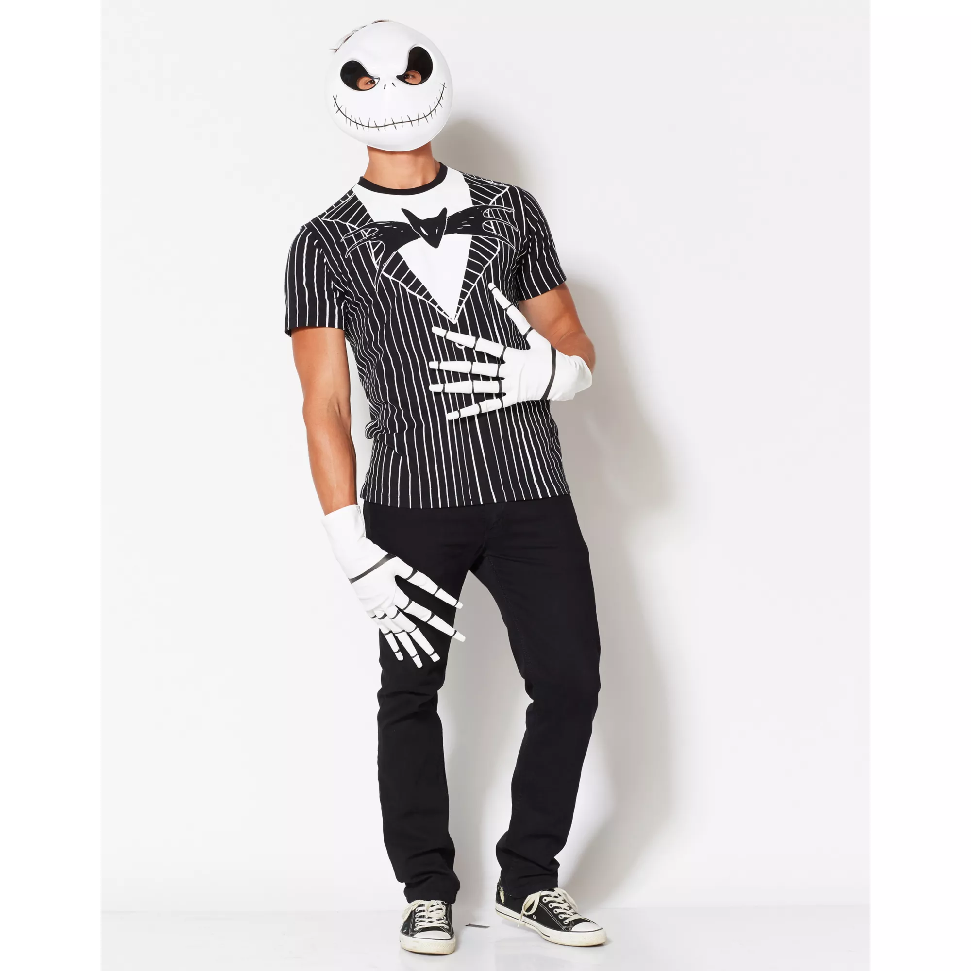 Jack Skellington Half Mask - The Nightmare Before Christmas at Spencer's