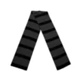 Gray and Black Striped Scarf at Spirit Halloween