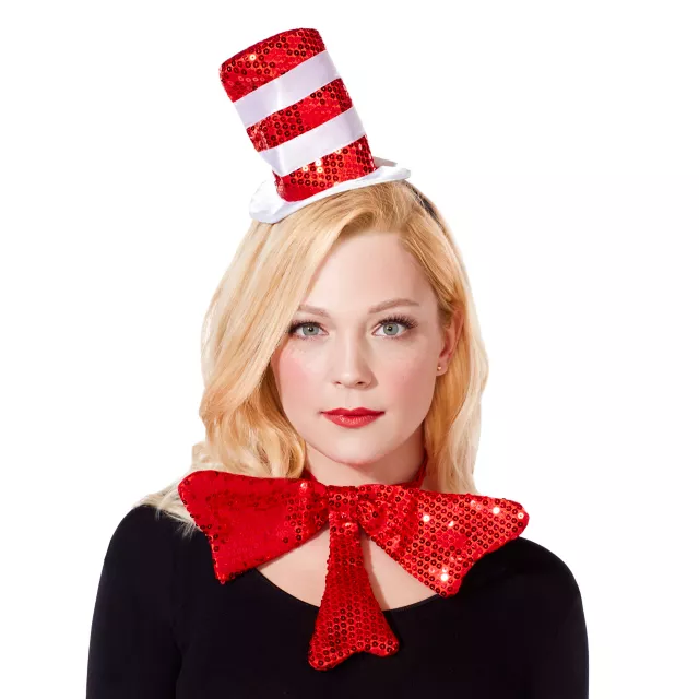 Cat in the Hat Mini Hat Fascinator - Dr. Seuss at Spencer's