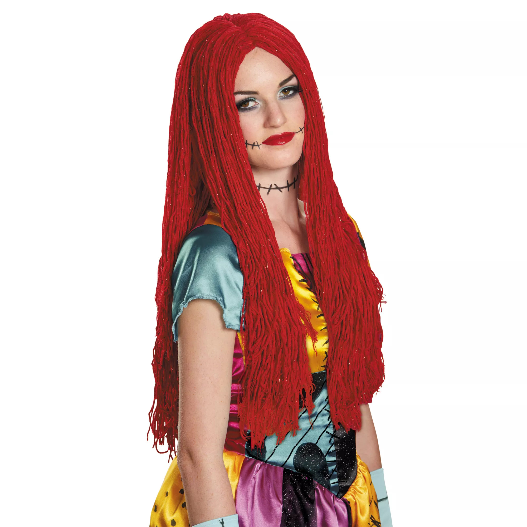The Nightmare Before Christmas Sally Adult Wig at Spirit Halloween