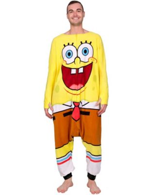 Mens spongebob onesie hot sale