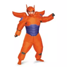 Big Hero 6 Red Baymax Inflatable Boys Costume at Spirit Halloween