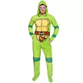 TMNT Hooded Footie Adult Pajamas at Spirit Halloween