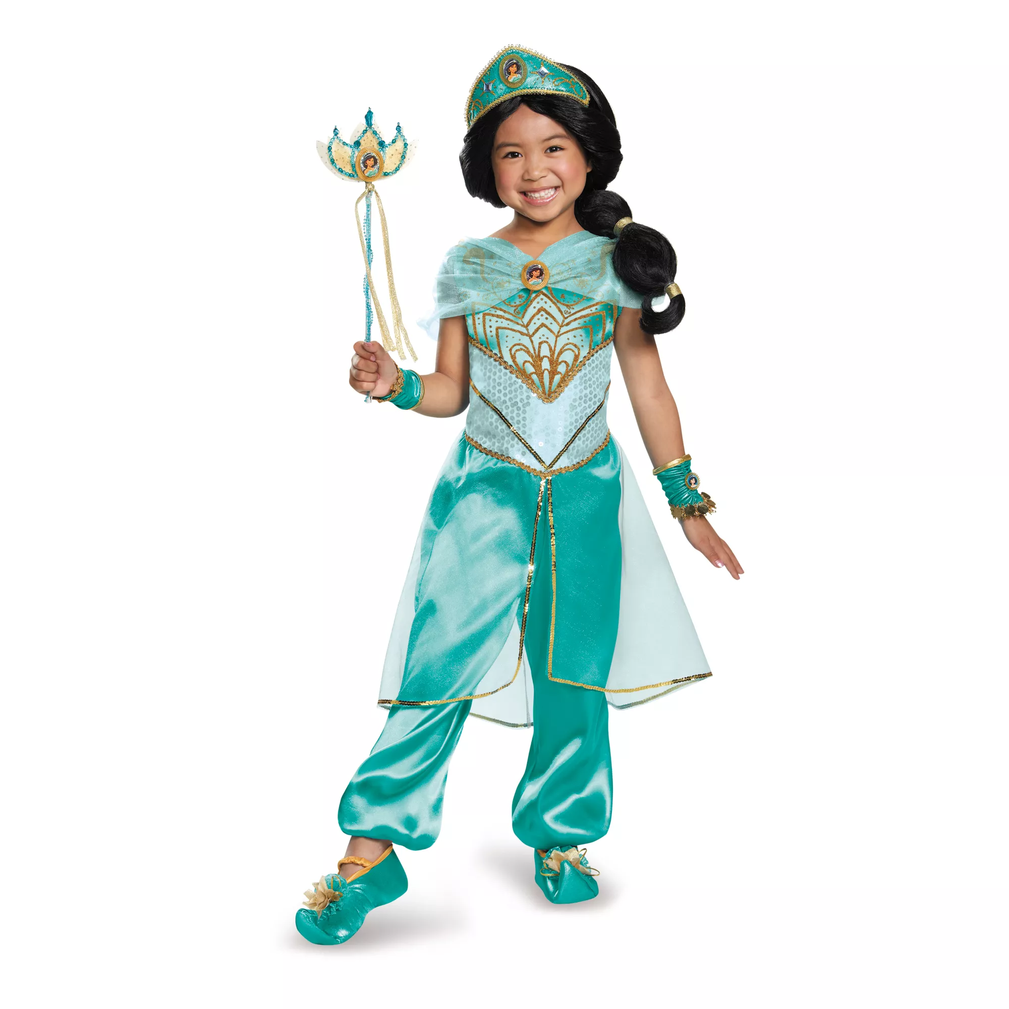 Jasmine Deluxe Girls Costume at Spirit Halloween
