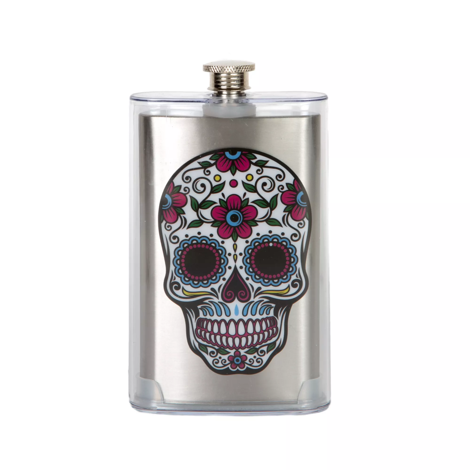Sugar Skull Flask at Spirit Halloween