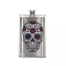 Sugar Skull Flask at Spirit Halloween
