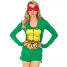 Adult TMNT Romper - Teenage Mutant Ninja Turtles at Spencer's