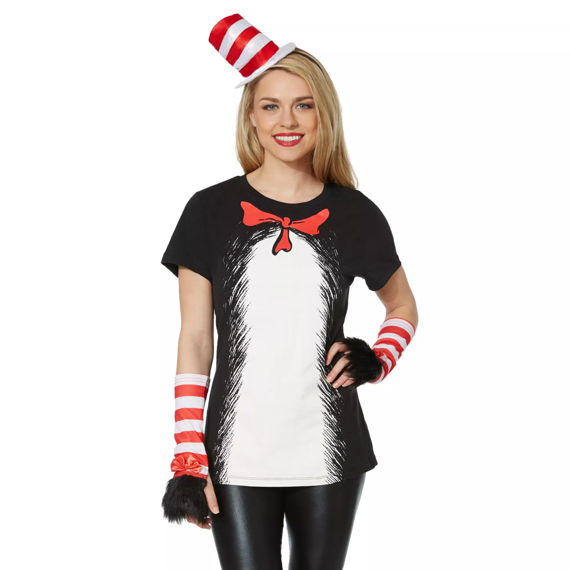 Adult Cat in the Hat T Shirt - Dr. Seuss at Spencer's