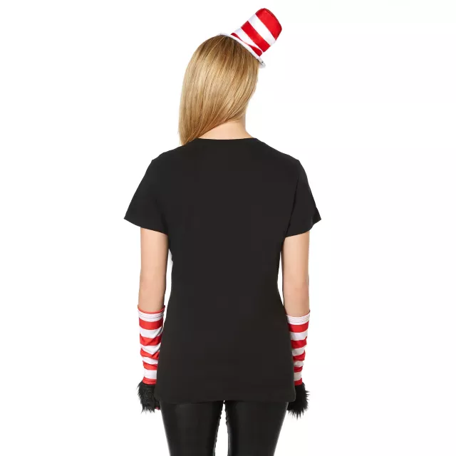 Adult Cat in the Hat T Shirt Dr. Seuss