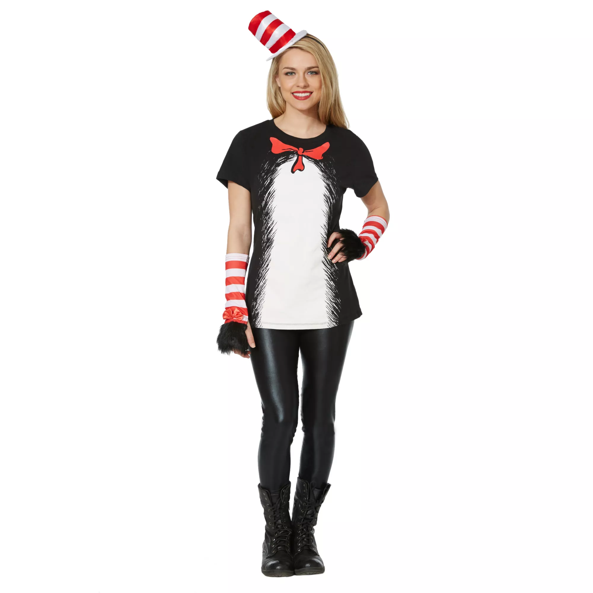 Adult Cat in the Hat T Shirt - Dr. Seuss at Spencer's