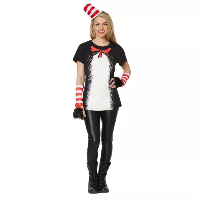Adult Cat in the Hat T Shirt - Dr. Seuss at Spencer's