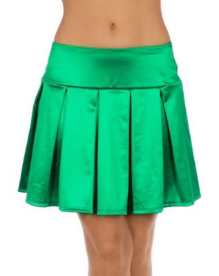 Satin Skirt - Green - Spirithalloween.com