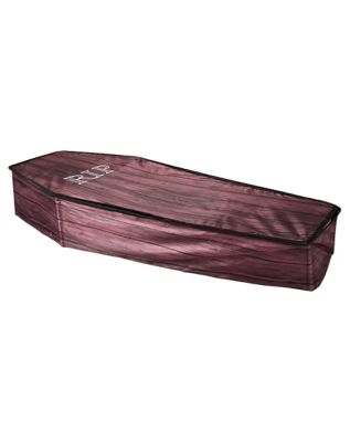 5 Ft Printed Fabric Collapsible Coffin