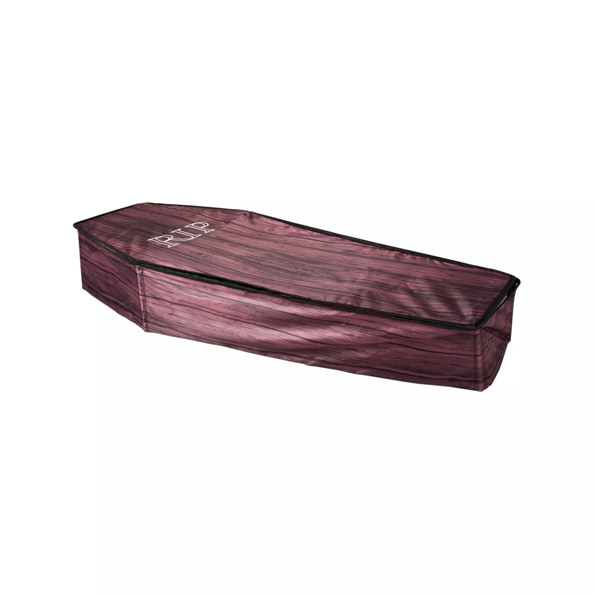 5 Ft Printed Fabric Collapsible Coffin at Spirit Halloween