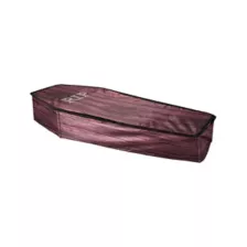 5 Ft Printed Fabric Collapsible Coffin at Spirit Halloween
