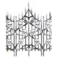 3 Ft Skull Swirl Fence at Spirit Halloween