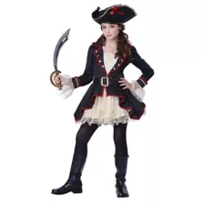 Kids High Seas Captain Pirate Costume at Spencer's