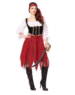 Adult Buccaneer Beauty Pirate Costume by Spirit Halloween