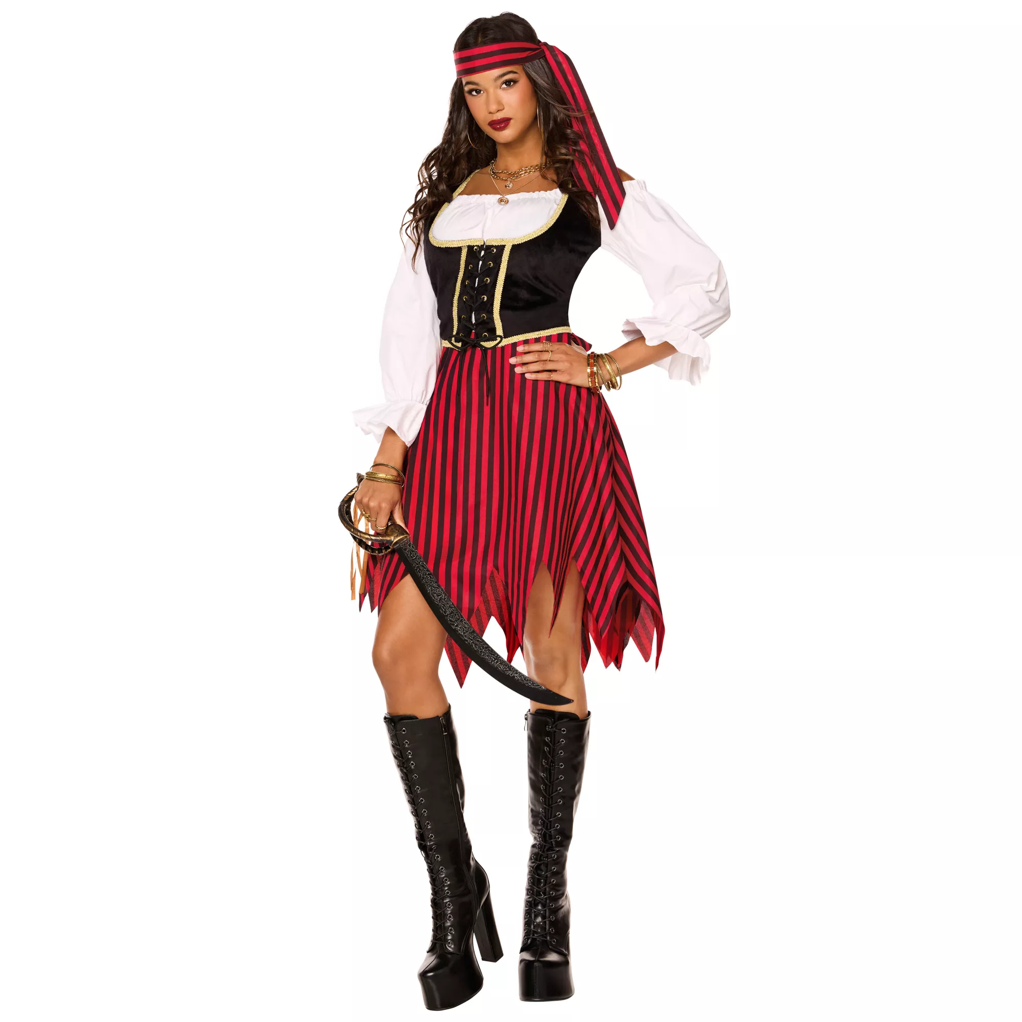 Buccaneer Beauty Adult Womens Pirate Costume at Spencer's