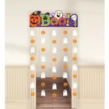 3 Ft Boo Doorway Curtain - Decorations at Spirit Halloween