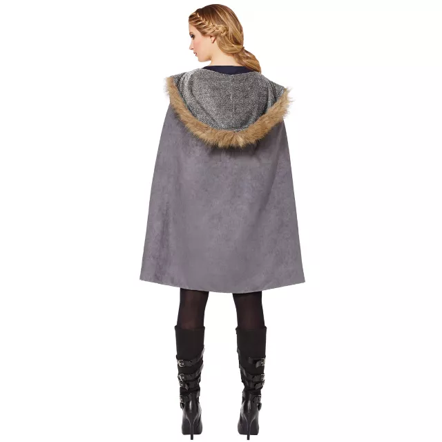 Adult Dark Huntress Costume With Faux Fur at Spencer's