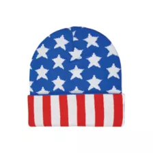 American Flag Beanie Hat at Spirit Halloween