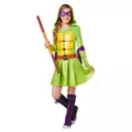 TMNT Deluxe Turtle Hoodie Girls Costume at Spirit Halloween