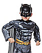Kids Grey and Black 3D Batman Costume - DC Comics