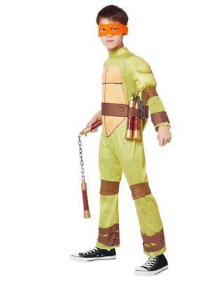 Kids Halloween Shirts Teenage Mutant Ninja Turtles - Michelangelo Easy  Halloween Costume