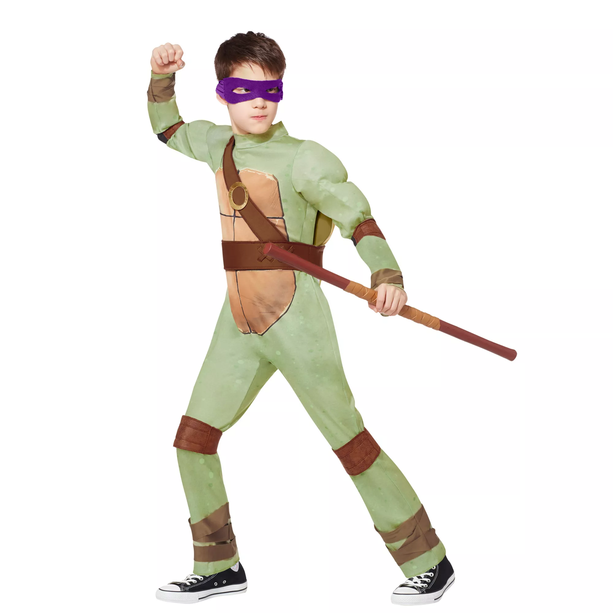 Kids Donatello One Piece Costume - Teenage Mutant Ninja Turtles at Spencer's