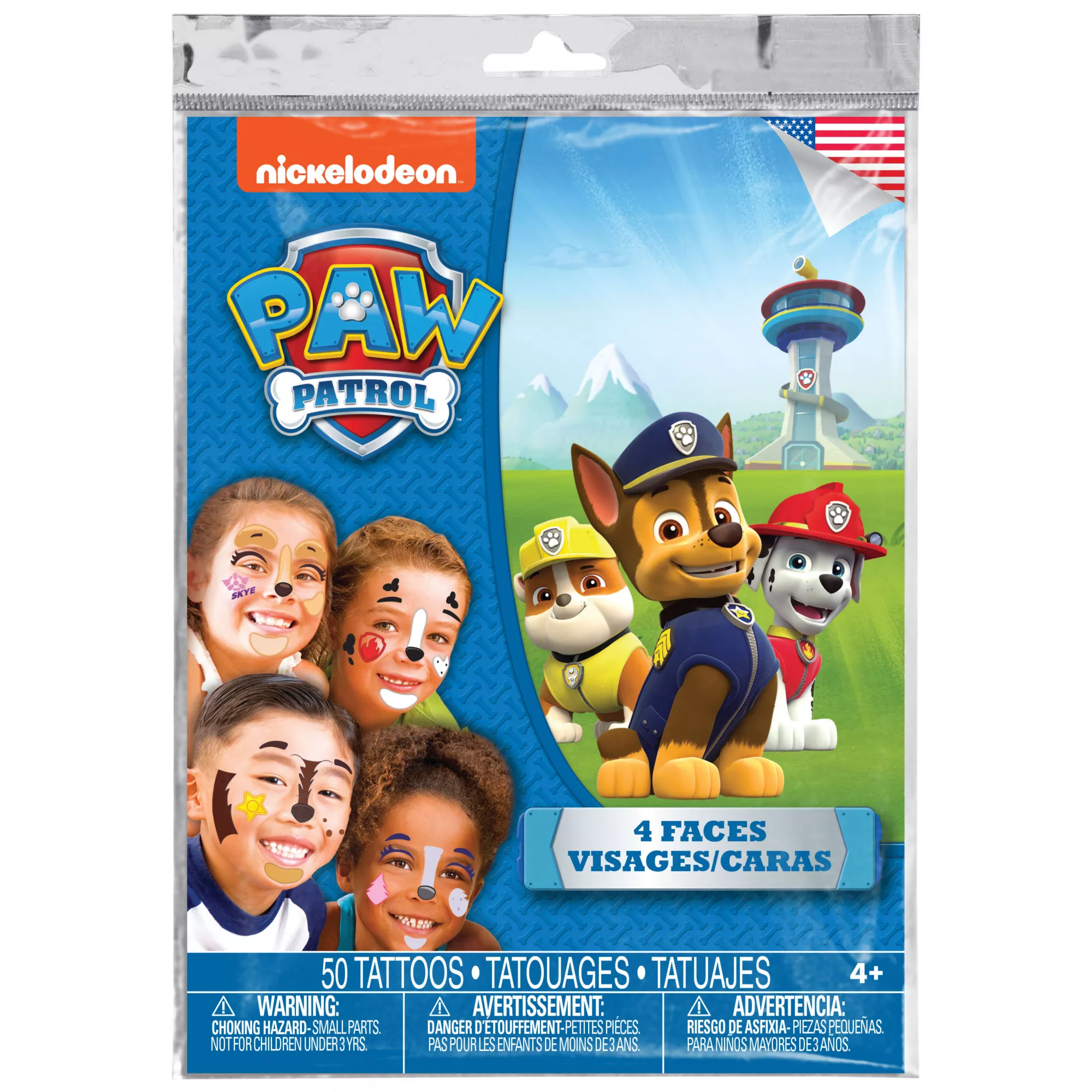 PAW Patrol Tattoos - PAW Patrol at Spencer's